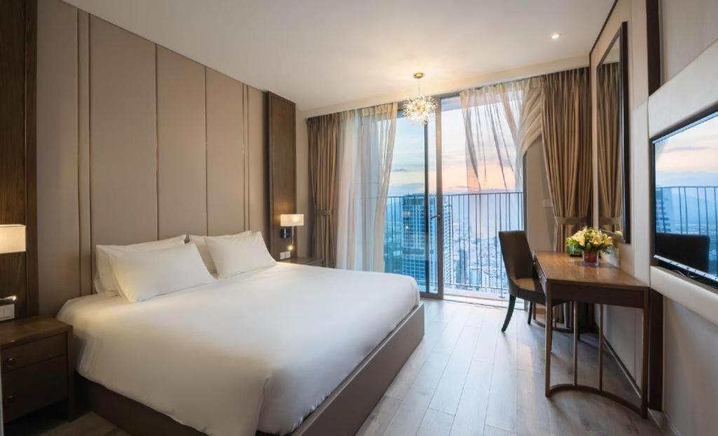 Panorama Sky Blue Nha Trang Aparthotel Exterior photo